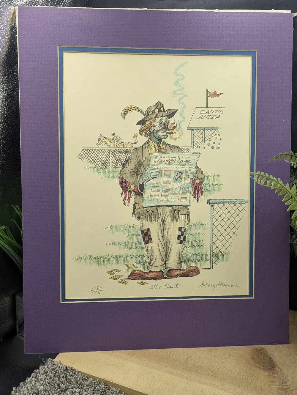 George Crionis Limited Edition's 172/175 Hand Signed Lithograph No Frame